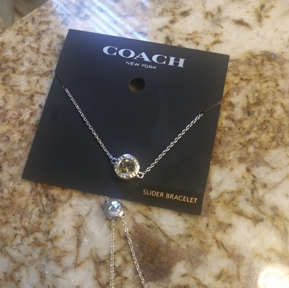 Coach Jewelry - Coach slider bracelet